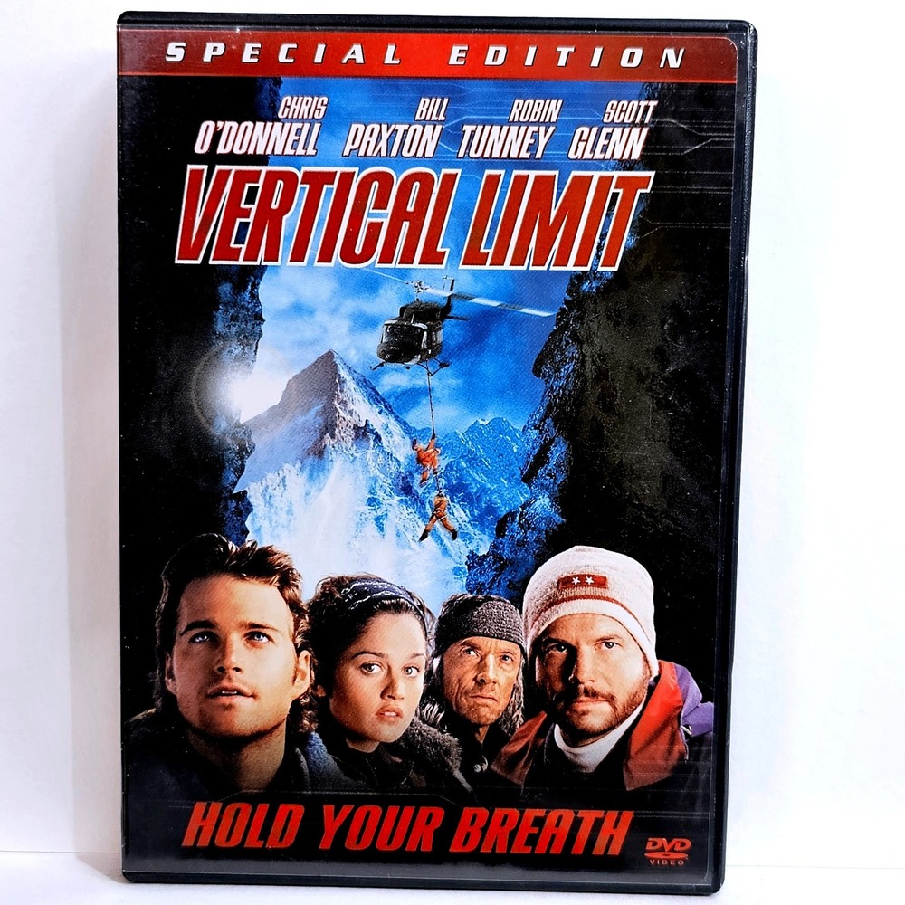 Vertical Limit Special Edition DVD Chris O'Donnell Bill Paxton‎ Adventure Movie